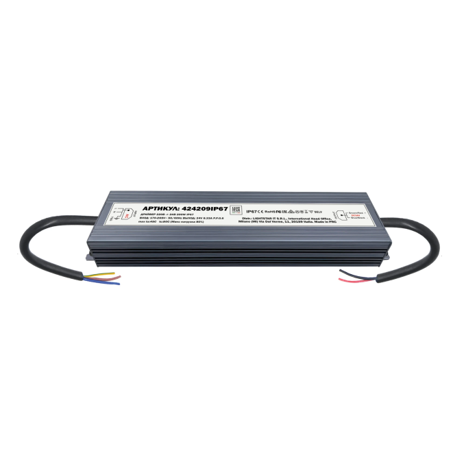 Блок питания LIGHTSTAR 424209IP67 200W