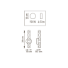 Бра LIGHTSTAR ACRILE 737652