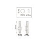 Бра LIGHTSTAR ACRILE 737662