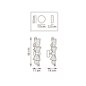 Бра LIGHTSTAR ACRILE 737672