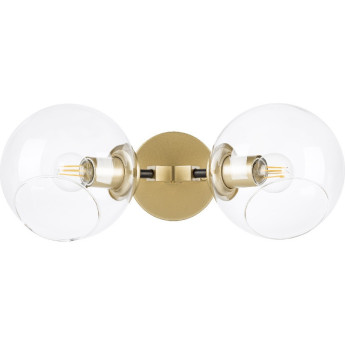 Бра LIGHTSTAR BETA SB1374-2 2x40W E27 золото-черный