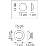 Бра LIGHTSTAR CELESTA 809106 LED 6W LM 3000K белый