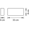 Бра LIGHTSTAR Fiume 810517