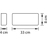 Бра LIGHTSTAR Fiume 810616