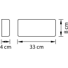 Бра LIGHTSTAR Fiume 810617