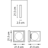 Бра LIGHTSTAR Gabbia 732617