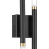 Бра LIGHTSTAR IRIS 734647 12W LED 618LM 120G 3000K черный золото