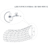 Бра LIGHTSTAR Onda 741622