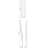Бра LIGHTSTAR PALLA 739637 23W LED 636LM 120G ЧЕРНЫЙ 3000K