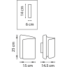 Бра LIGHTSTAR Pittore 811610