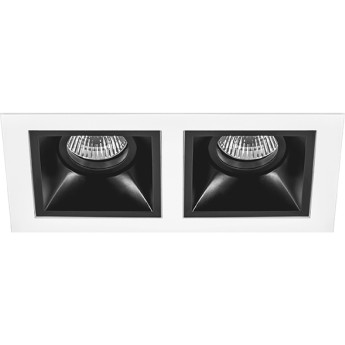 Комплект из светильника и рамки LIGHTSTAR Domino D5260707