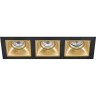 Комплект из светильников и рамки LIGHTSTAR Domino D537030303