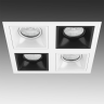 Комплект из светильников и рамки LIGHTSTAR Domino D54606070607