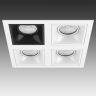 Комплект из светильников и рамки LIGHTSTAR Domino D54607060606
