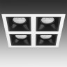 Комплект из светильников и рамки LIGHTSTAR Domino D54607070707