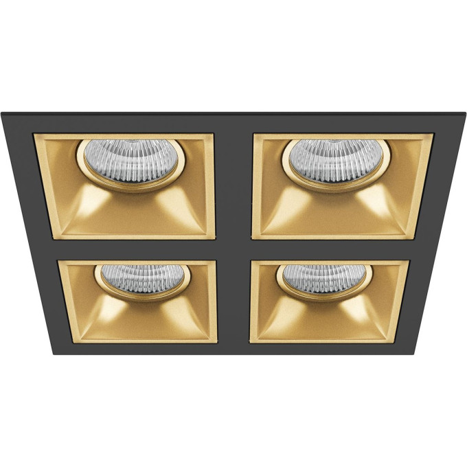 Комплект из светильников и рамки LIGHTSTAR Domino D54703030303