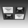 Комплект из светильников и рамки LIGHTSTAR Domino D54706070607