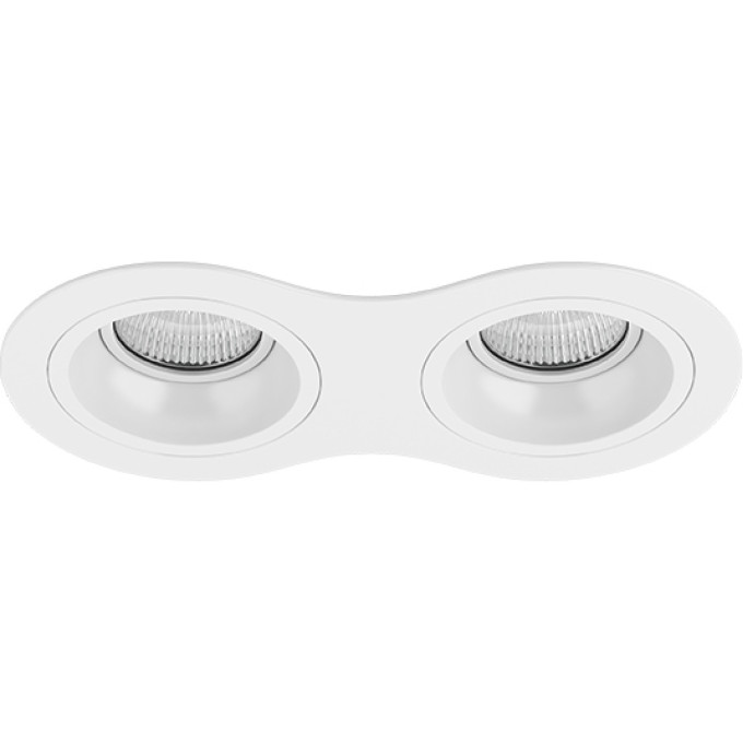 Комплект из светильников и рамки LIGHTSTAR Domino D6260606