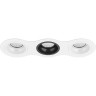 Комплект из светильников и рамки LIGHTSTAR Domino D636060706