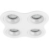 Комплект из светильников и рамки LIGHTSTAR Domino D64606060606