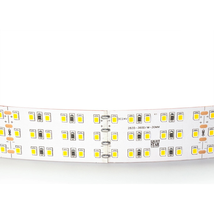 Лента LIGHTSTAR 423003 LED 24V 44W 360leds/M 26-28 lm 3000K IP20 5м