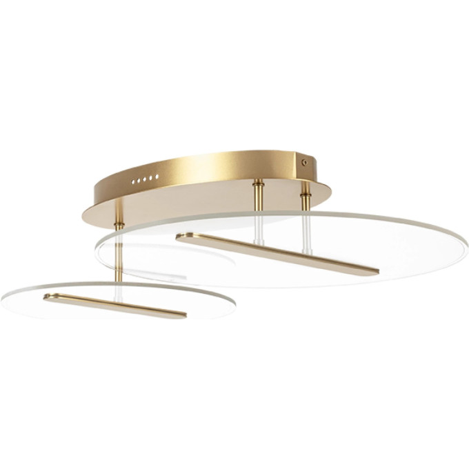 Люстра LIGHTSTAR ACRILE 738053 33W LED 2691LM 120G 3000K золото