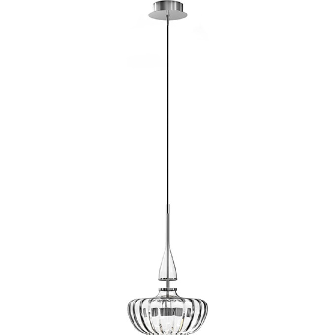 Люстра LIGHTSTAR ASTRA 804400 LED 12W LM 3000K хром/прозрачный