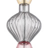 Люстра LIGHTSTAR BELLE 814003 LED 1х8W 3000K алюминий/мультиколор