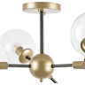 Люстра LIGHTSTAR BETA SX1374-6 6x40W E27 золото/черный