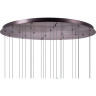 Люстра LIGHTSTAR CARAMELLO 796349 LED 24х6W 2600LM 3000K кофейный/мультиколор