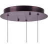 Люстра LIGHTSTAR CARAMELLO 796139 LED 3х6W 330LM 3000K кофейный/мультиколор