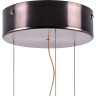 Люстра LIGHTSTAR CELESTA 809210 LED 24W 3000K кофейный/прозрачный