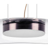 Люстра LIGHTSTAR CELESTA 809210 LED 24W 3000K кофейный/прозрачный