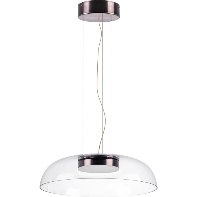 Люстра LIGHTSTAR CELESTA 809210 LED 24W 3000K кофейный/прозрачный