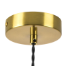 Люстра LIGHTSTAR CERAMO 799013 1х12W E27 латунь/белый
