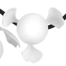 Люстра LIGHTSTAR CERAMO BW 799087