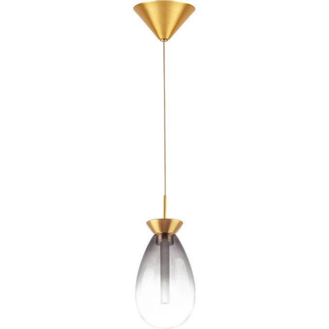 Люстра LIGHTSTAR COLORE 805118 LED 1х4W LM 3000K золото/дымчатый