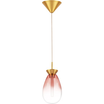Люстра LIGHTSTAR COLORE 805112LED 1х4W LM 3000K золото/розовый
