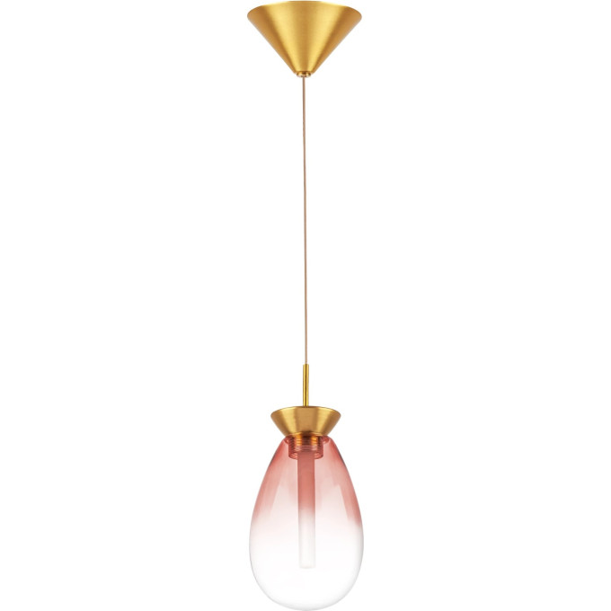 Люстра LIGHTSTAR COLORE 805112LED 1х4W LM 3000K золото/розовый
