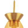 Люстра LIGHTSTAR COLORE 805113 LED 1х4W LM 3000K золото/янтарь