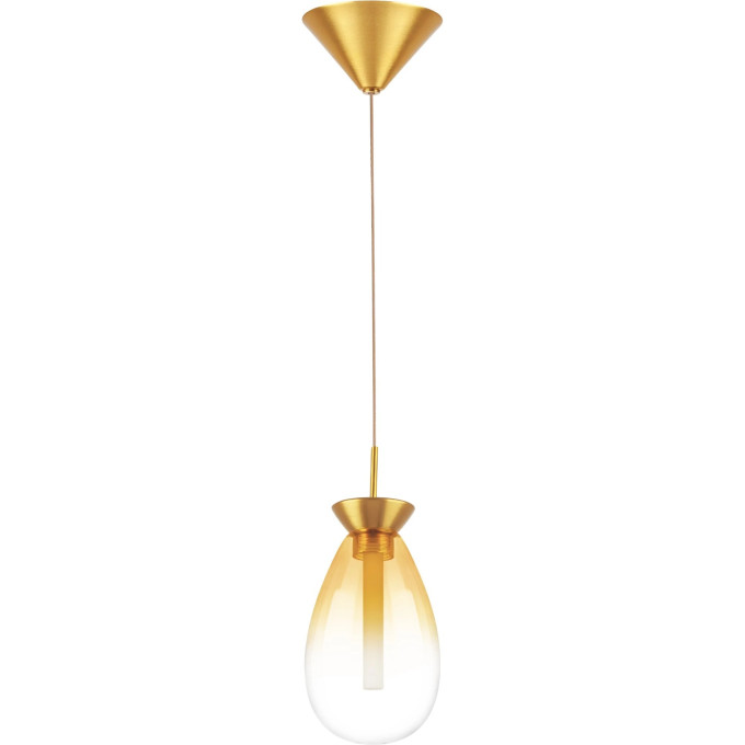 Люстра LIGHTSTAR COLORE 805113 LED 1х4W LM 3000K золото/янтарь