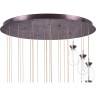 Люстра LIGHTSTAR COLORE 805289 LED 28х4W LM 3000K золото/мультиколор