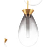 Люстра LIGHTSTAR COLORE 805169 LED 6х4W LM 3000K золото/мультиколор