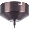 Люстра LIGHTSTAR CONE 757150 5х10W LED E14 кофейный/белый