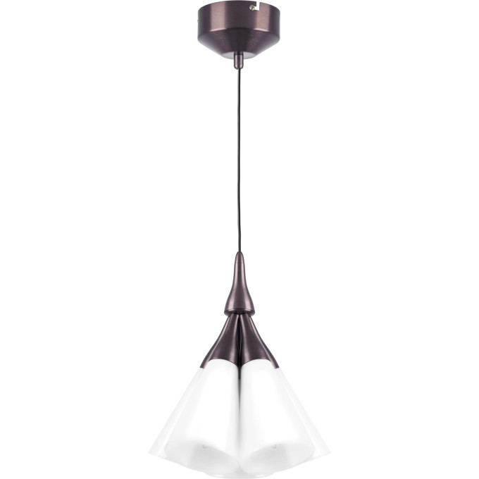 Люстра LIGHTSTAR CONE 757150 5х10W LED E14 кофейный/белый