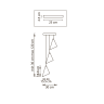 Люстра LIGHTSTAR CONE 757036