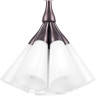 Люстра LIGHTSTAR CONE 757070 7х10W LED E14 кофейный/белый