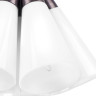 Люстра LIGHTSTAR CONE 757070 7х10W LED E14 кофейный/белый