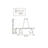 Люстра LIGHTSTAR CONE GW 757046