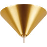 Люстра LIGHTSTAR CONE 757013 LED 5W 3000K золото/белый/прозрачный